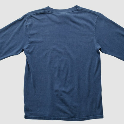 Texas Rangers 2000s Long Sleeve T-shirt - Navy Vintage | Nike