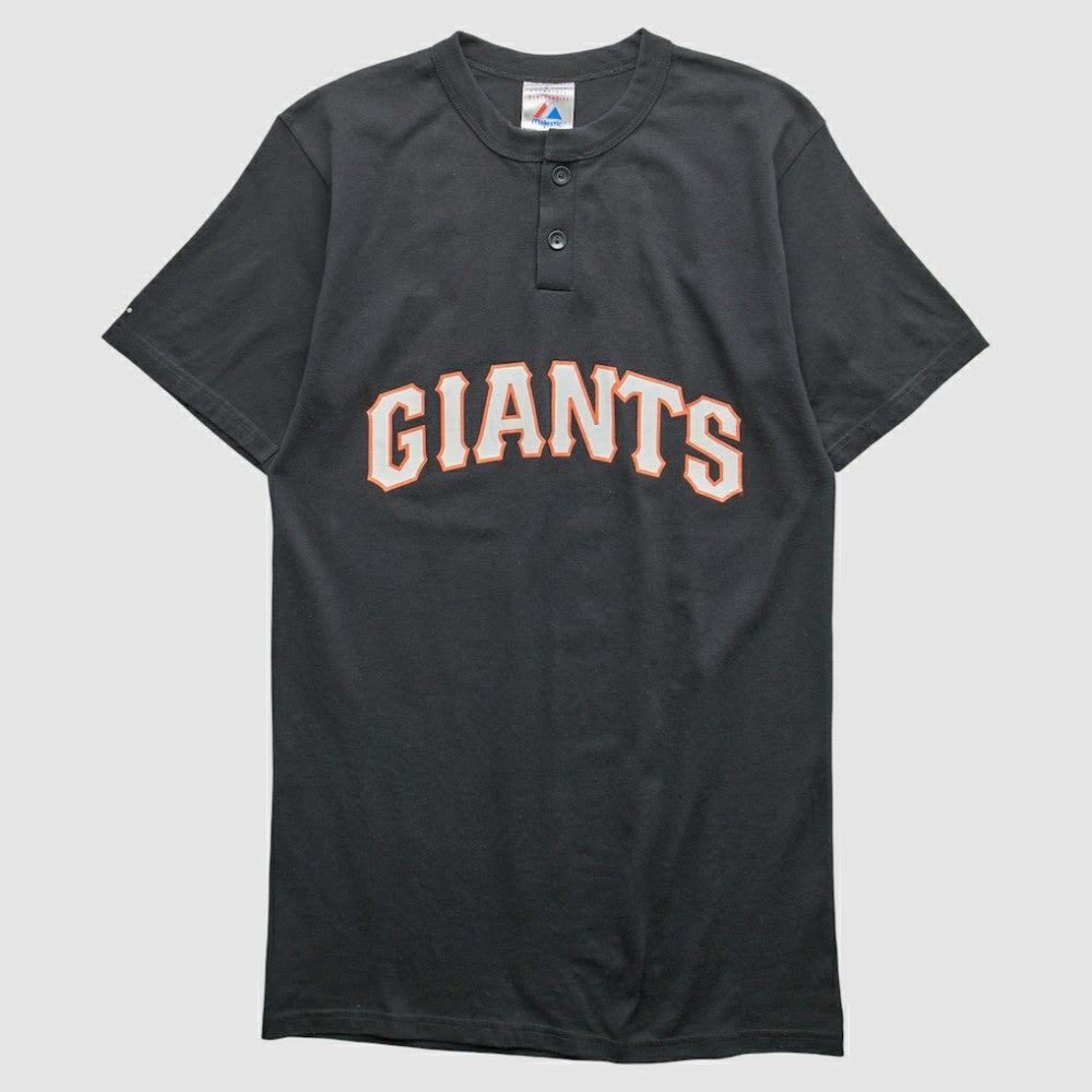 San Francisco Giants Majestic 2000s T-shirt - Black Vintage