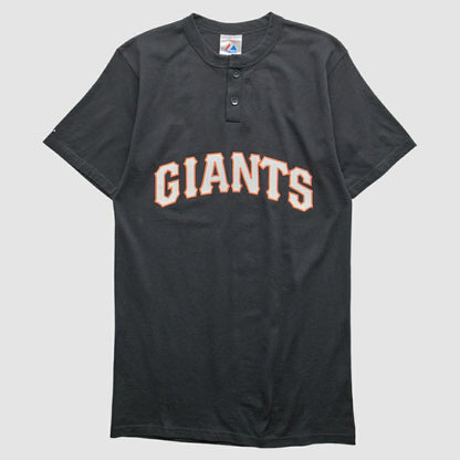 San Francisco Giants Majestic 2000s T-shirt - Black Vintage