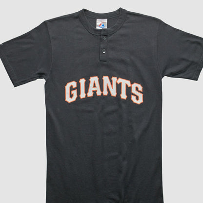 San Francisco Giants Majestic 2000s T-shirt - Black Vintage