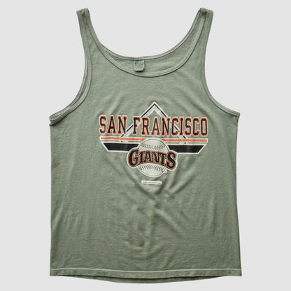 San Francisco Giants Champion 90s Tank - Olive Vintage