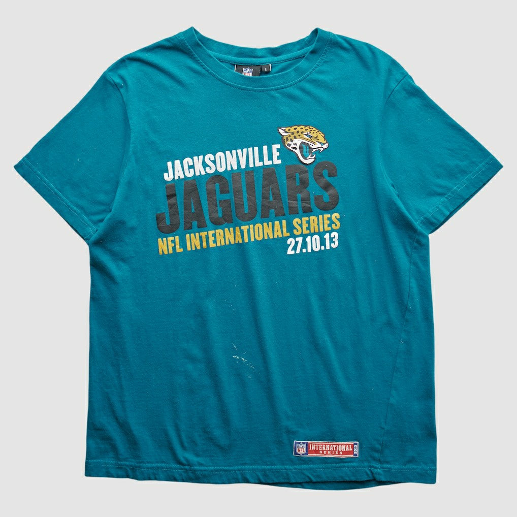 Jacksonville Jaguars NFL 2013 T-shirt - Teal Vintage outlet