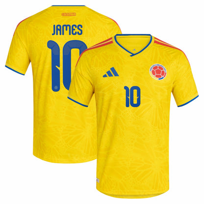 James Rodriguez Colombia National Team 2026 Home Jersey - Yellow | Adidas shop