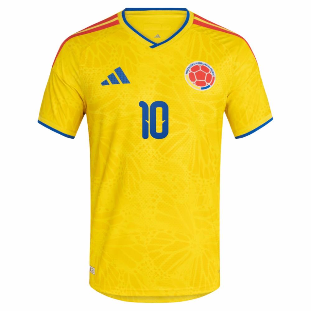 James Rodriguez Colombia National Team 2026 Home Jersey - Yellow | Adidas shop