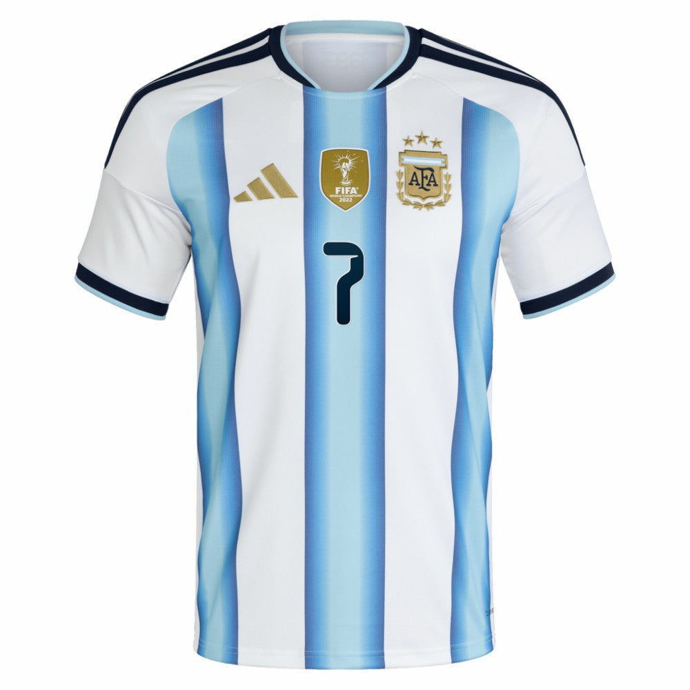 Rodrigo De Paul Argentina National Team 2026 Home Replica Jersey - White | Adidas discount