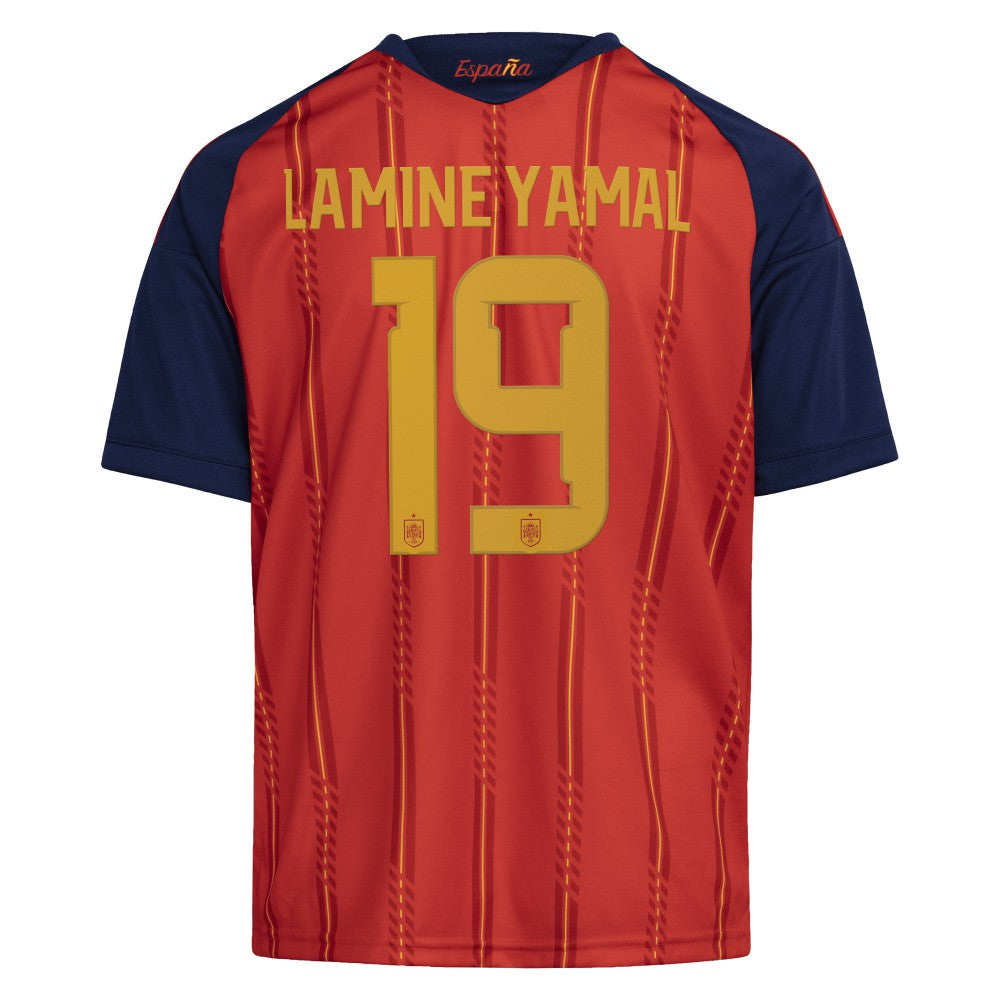 Lamine Yamal Spain National Team Youth 2026 Home Replica Jersey - Red | Adidas online