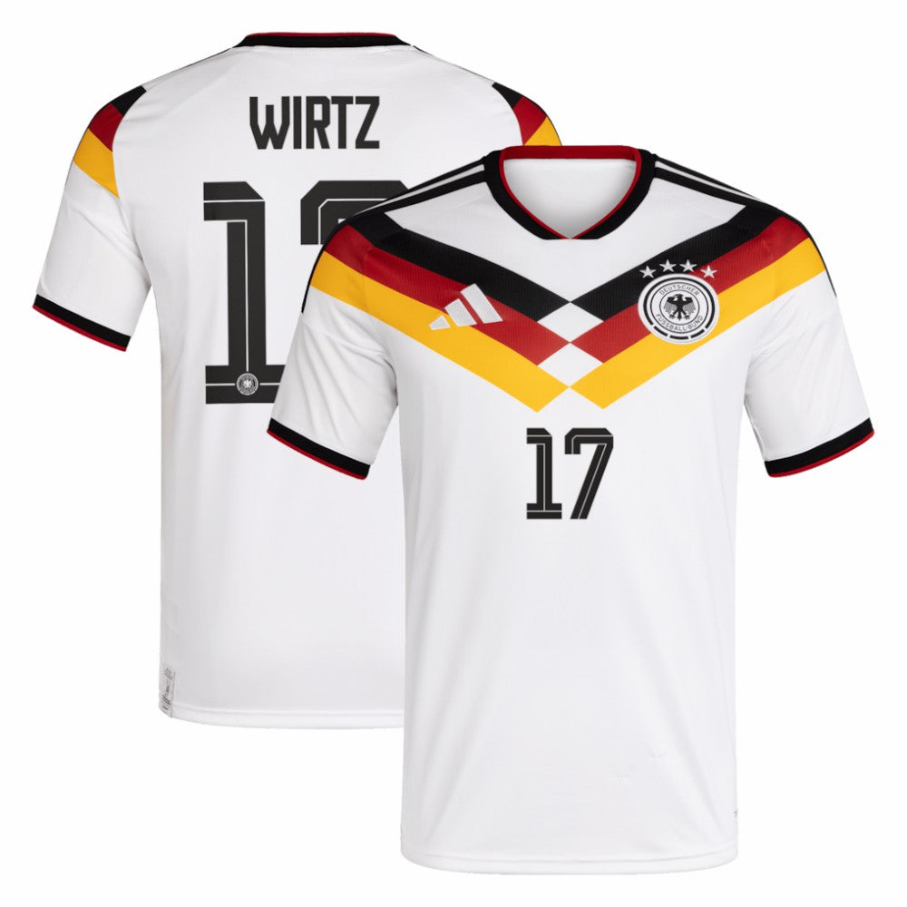 Florian Wirtz Germany National Team 2026 Home Replica Jersey - White | Adidas discount