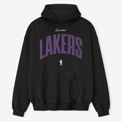 Los Angeles Lakers Fear of God x NBA Unisex 90's Hoodie - Black cheap