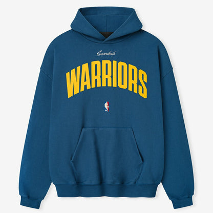 Golden State Warriors Fear of God x NBA Unisex 90's Hoodie - Blue cheap