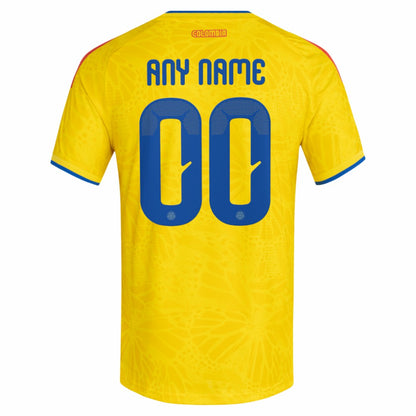 Colombia National Team FIFA x World Cup 2026 Home On Field Custom Jersey - Yellow | Adidas online