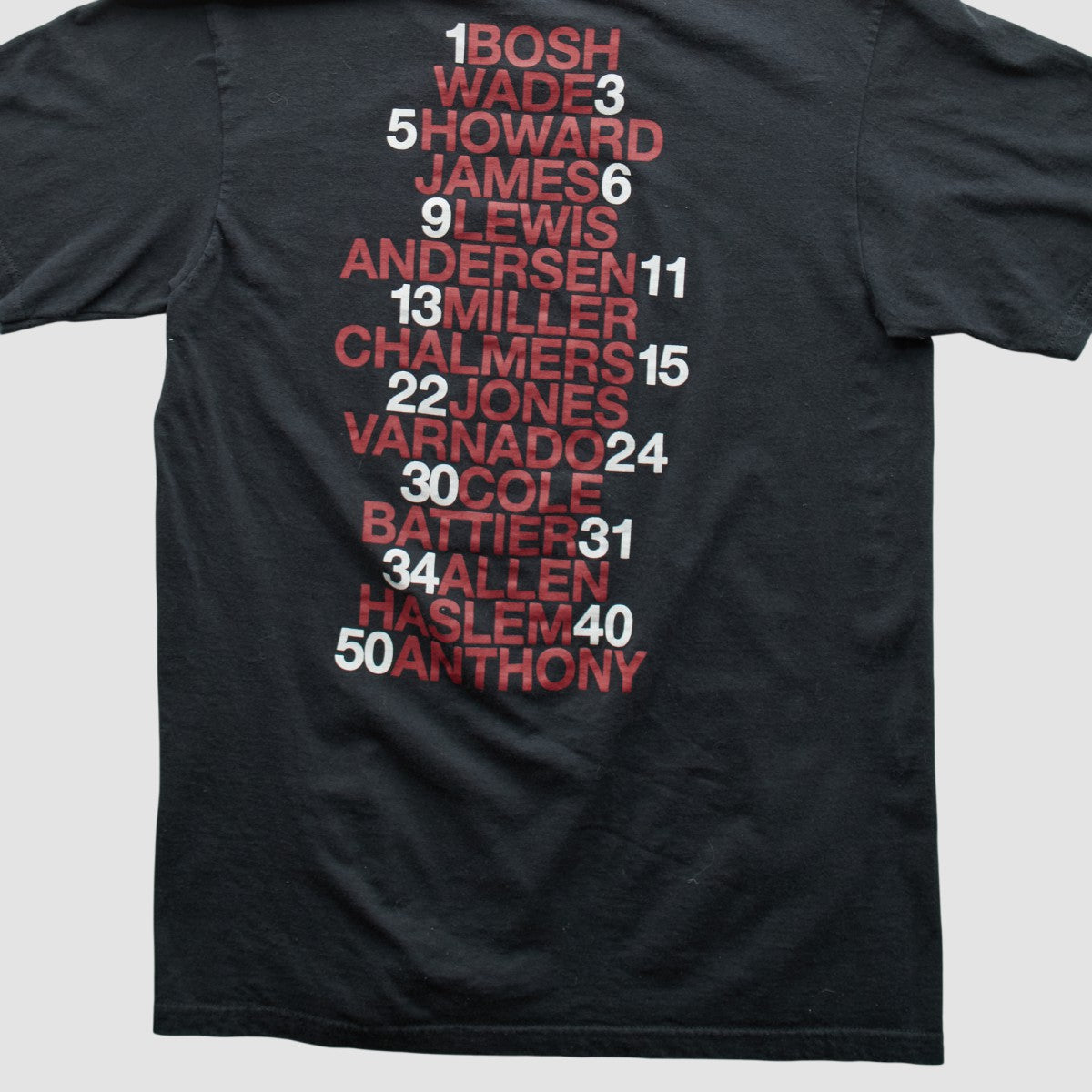 Miami Heat 2013 T-shirt - Black Vintage | Adidas outlet