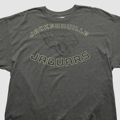 Jacksonville Jaguars NFL 2000s Long Sleeve T-shirt - Dark Heather Gray Vintage outlet