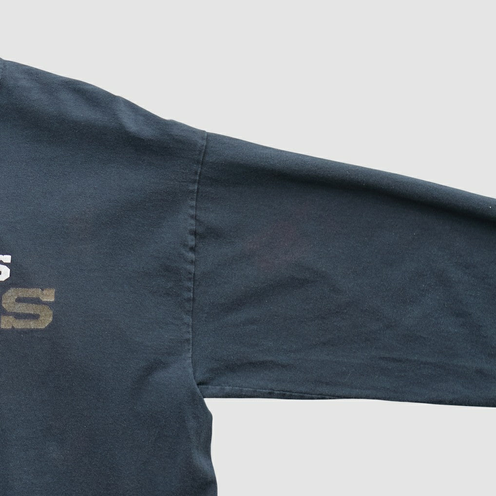 New Orleans Saints Reebok 2010 Long Sleeve T-shirt - Navy Vintage discount
