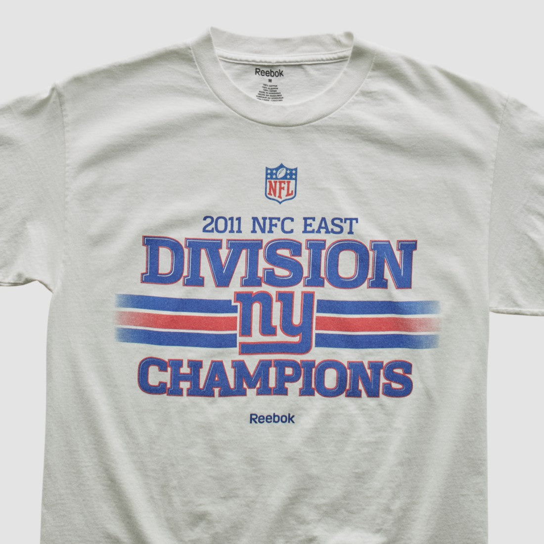 New York Giants Reebok 2011 T-shirt - White Vintage discount