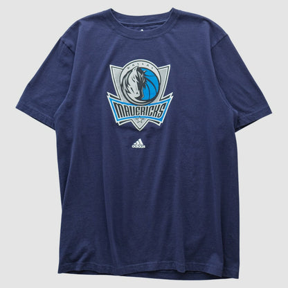 Dallas Mavericks 2000s T-shirt sale - Navy Vintage | Adidas on sale