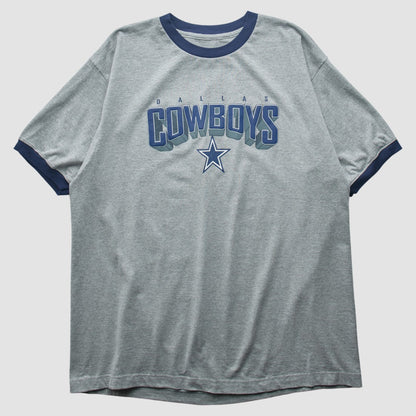 Dallas Cowboys Reebok 2000s T-shirt - Heather Gray Vintage online