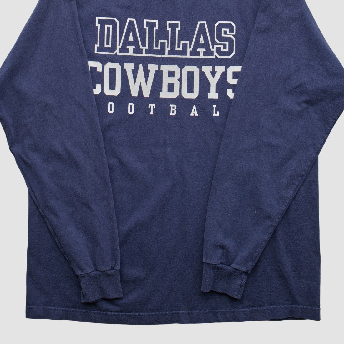 Dallas Cowboys Reebok 2000s Long Sleeve T-shirt - Navy Vintage cheap
