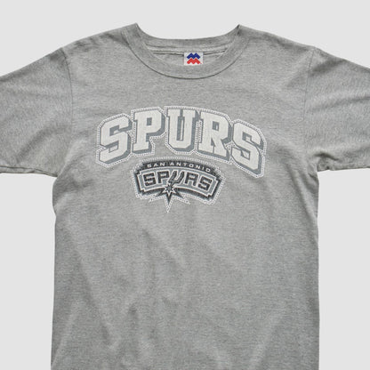 San Antonio Spurs Majestic 2000s T-shirt - Heather Gray Vintage | Vintage discount