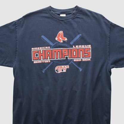 Boston Red Sox Alstyle Apparel 2007 T-shirt - Navy Vintage