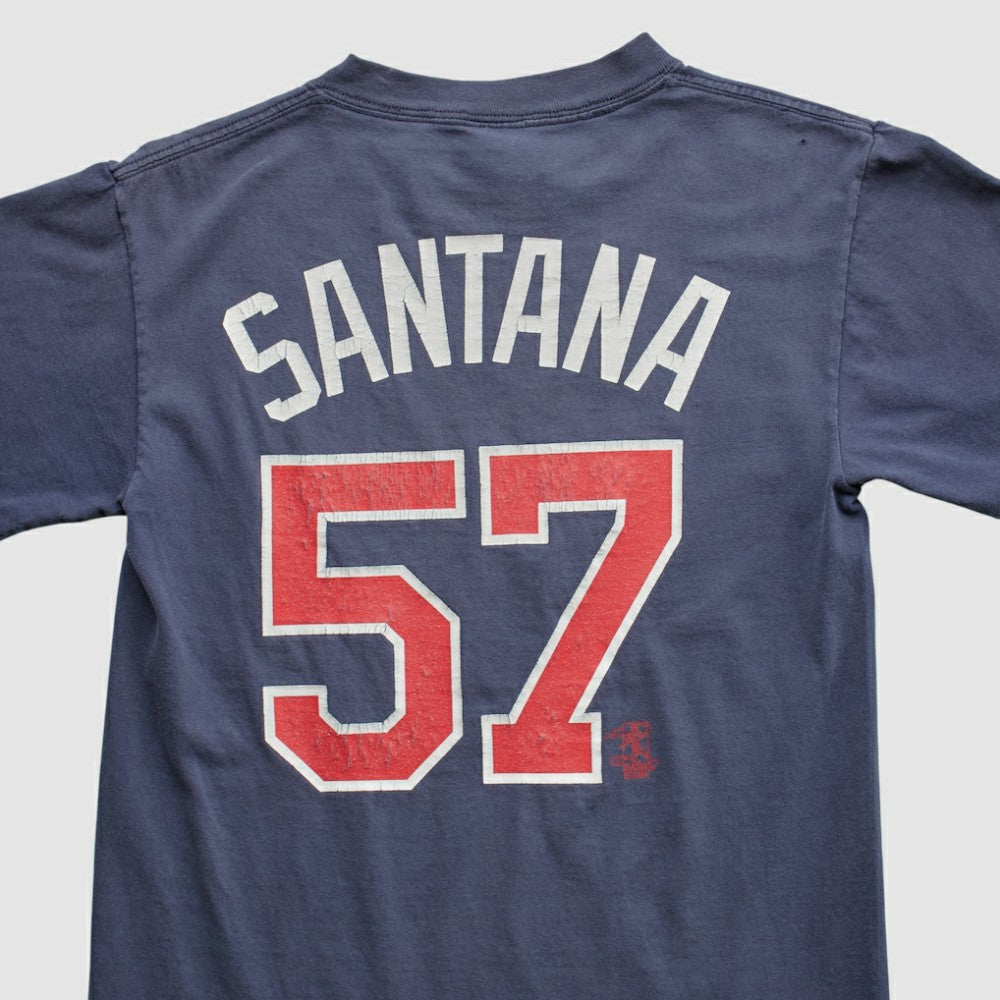 Minnesota Twins Majestic 2000s T-shirt - Navy Vintage