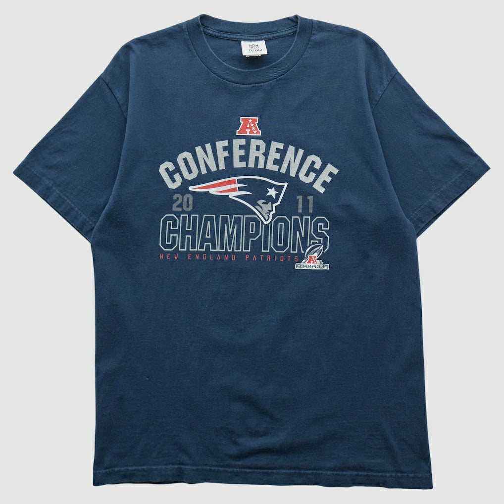 New England Patriots Team Edition Apparel 2011 T-shirt - Navy Vintage for sale