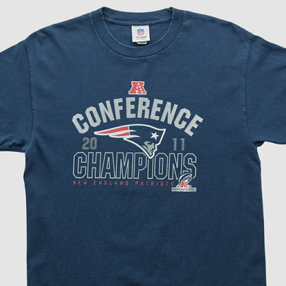 New England Patriots Team Edition Apparel 2011 T-shirt - Navy Vintage for sale