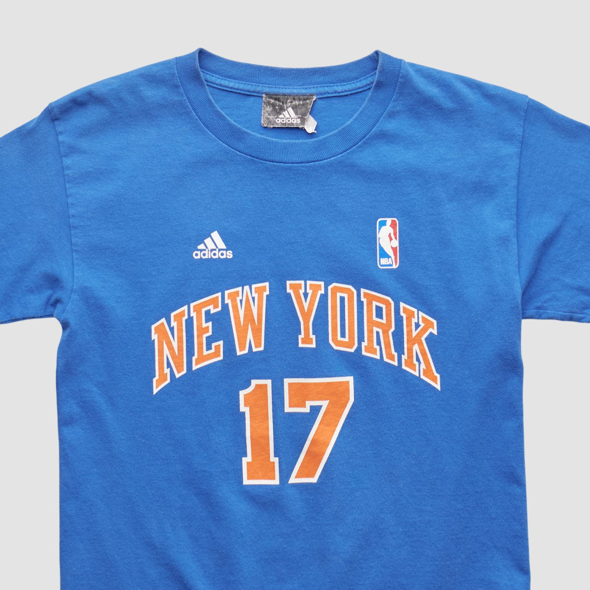New York Knicks 2011 T-shirt - Blue Vintage | Adidas for sale