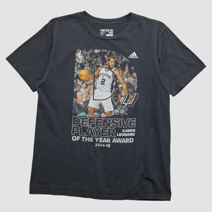 San Antonio Spurs 2015 T-shirt - Black Vintage | Adidas cheap