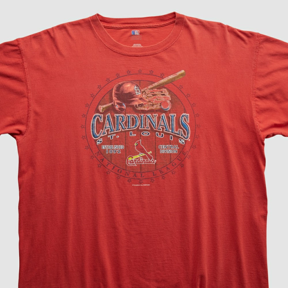 St. Louis Cardinals Genuine Merchandise 2000s T-shirt - Red Vintage