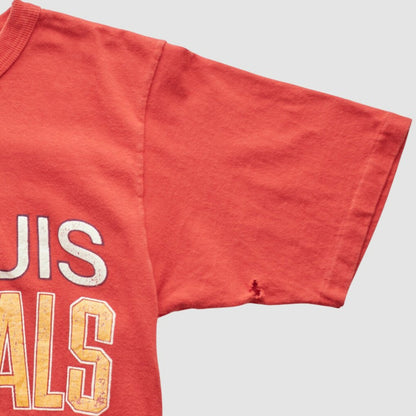 St. Louis Cardinals Logo 7 90s T-shirt - Red Vintage