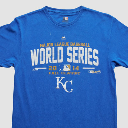Kansas City Royals Majestic 2014 T-shirt - Blue Vintage