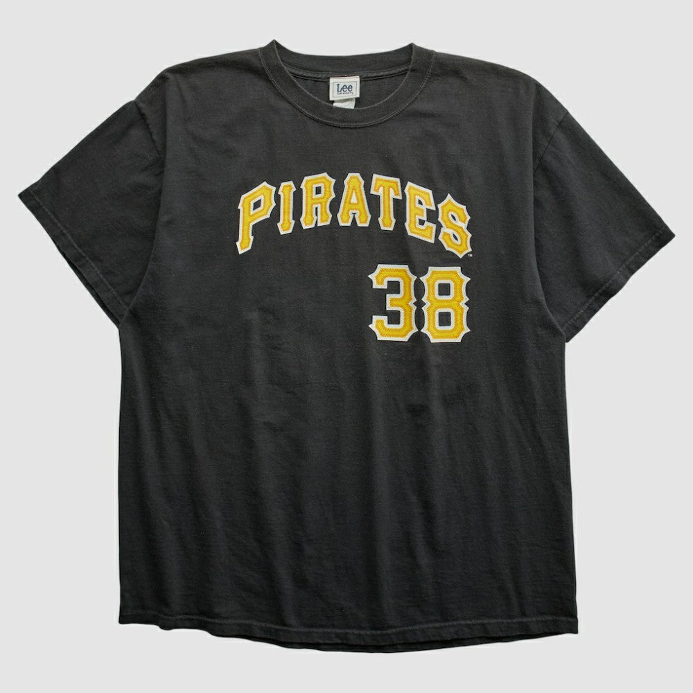 Pittsburgh Pirates Lee Apparel 2000s T-shirt - Black Vintage