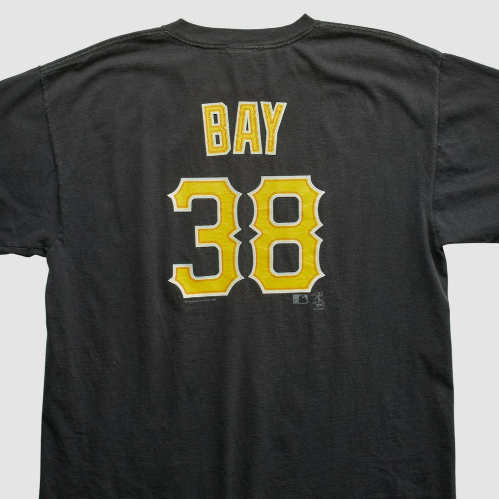 Pittsburgh Pirates Lee Apparel 2000s T-shirt - Black Vintage