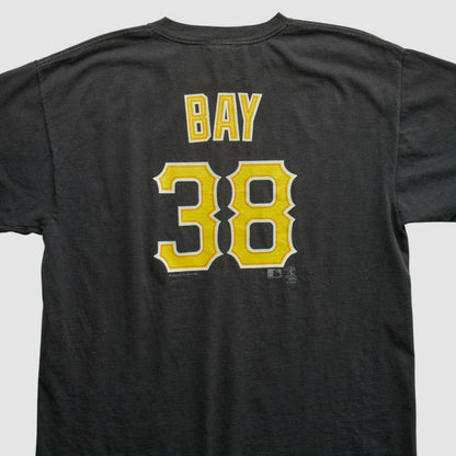Pittsburgh Pirates Lee Apparel 2000s T-shirt - Black Vintage