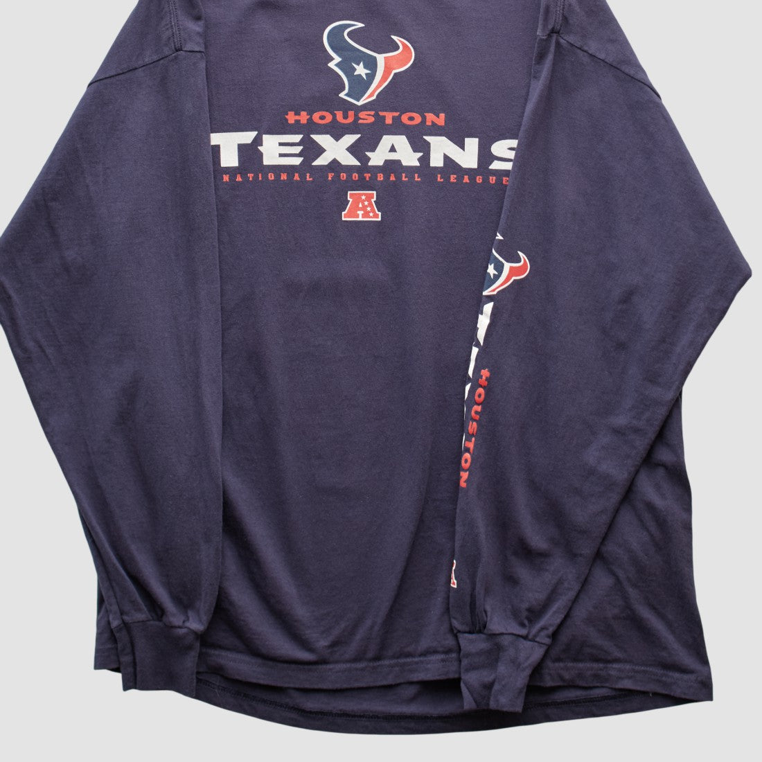 Houston Texans NFL 2000s Long Sleeve T-shirt - Navy Vintage outlet