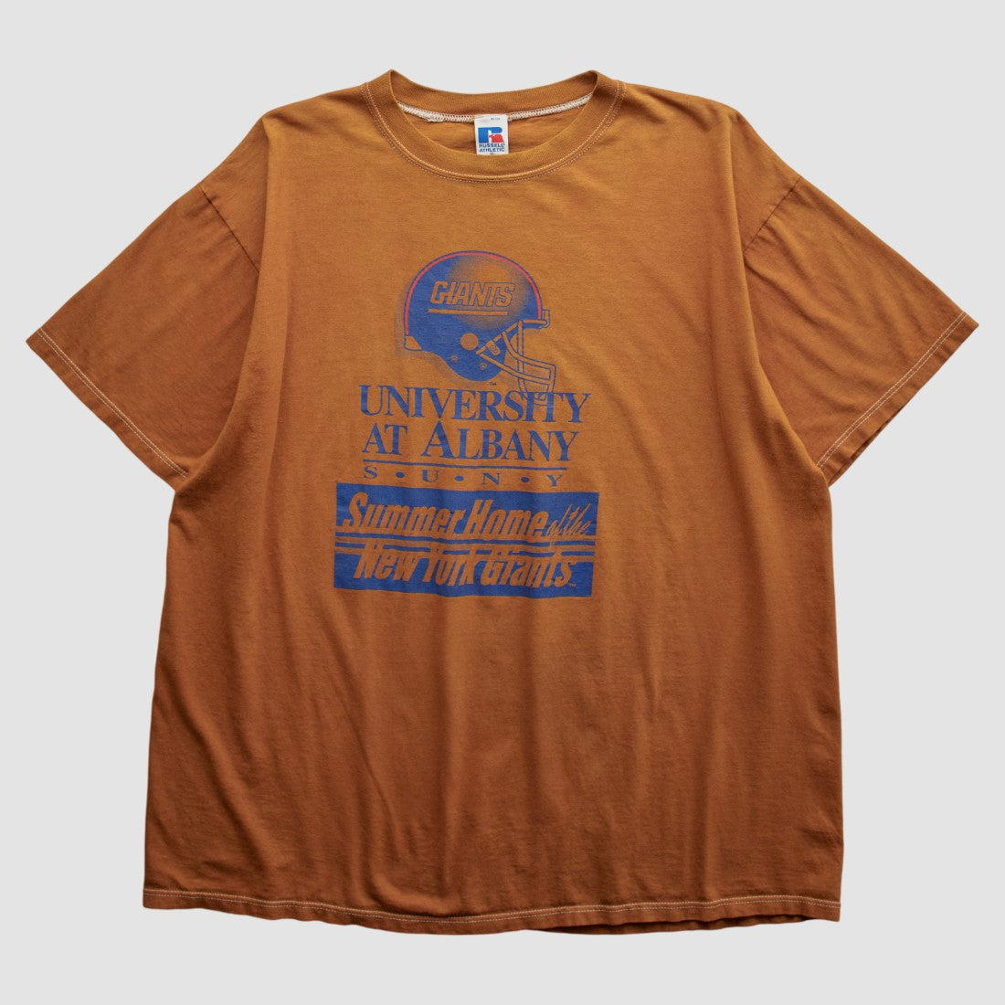 New York Giants Russell 90s T-shirt - Orange Vintage online
