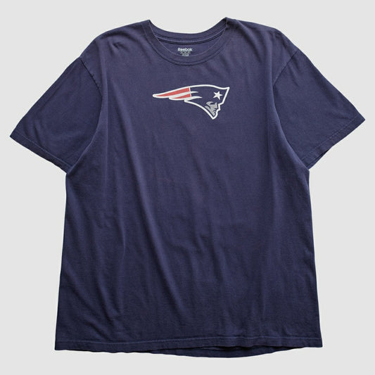 New England Patriots Reebok 2000s T-shirt - Navy Vintage outlet