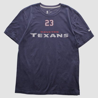 Houston Texans 2010s T-shirt - Navy Vintage outlet