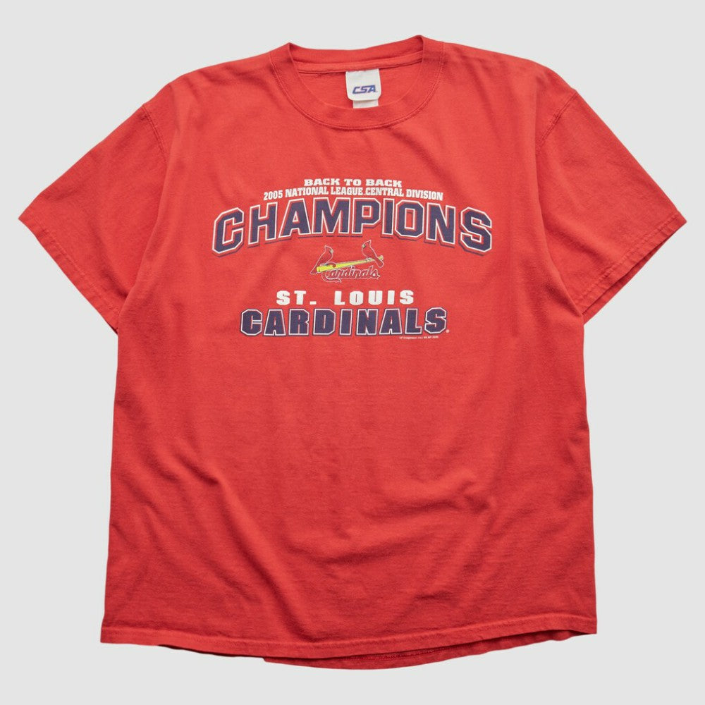 St. Louis Cardinals CSA 2005 T-shirt - Red Vintage