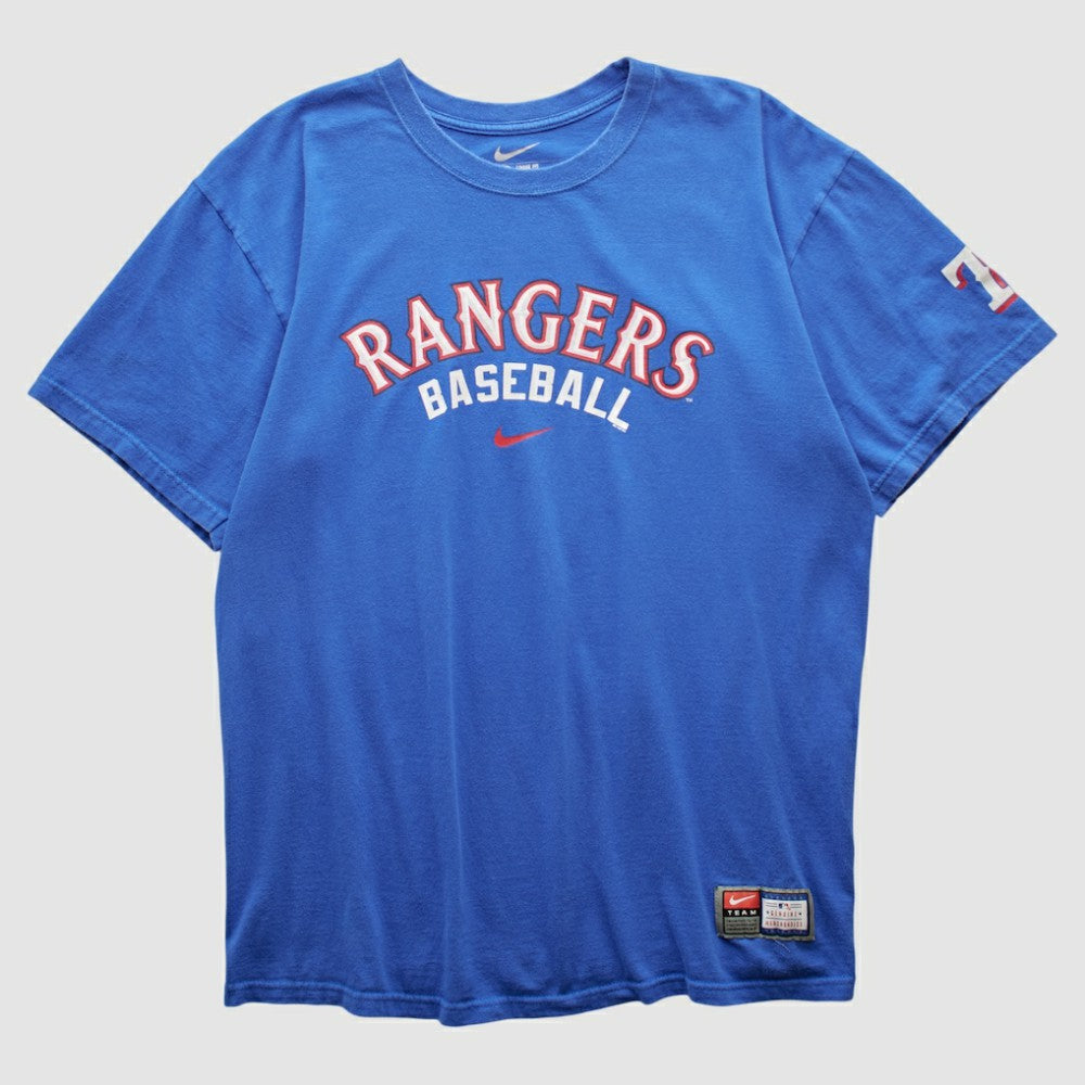 Texas Rangers 2000s T-shirt - Blue Vintage | Nike