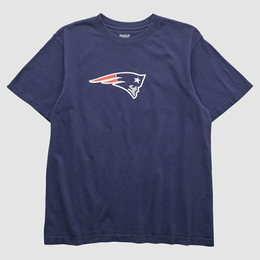 New England Patriots Reebok 2000s T-shirt - Navy Vintage discount