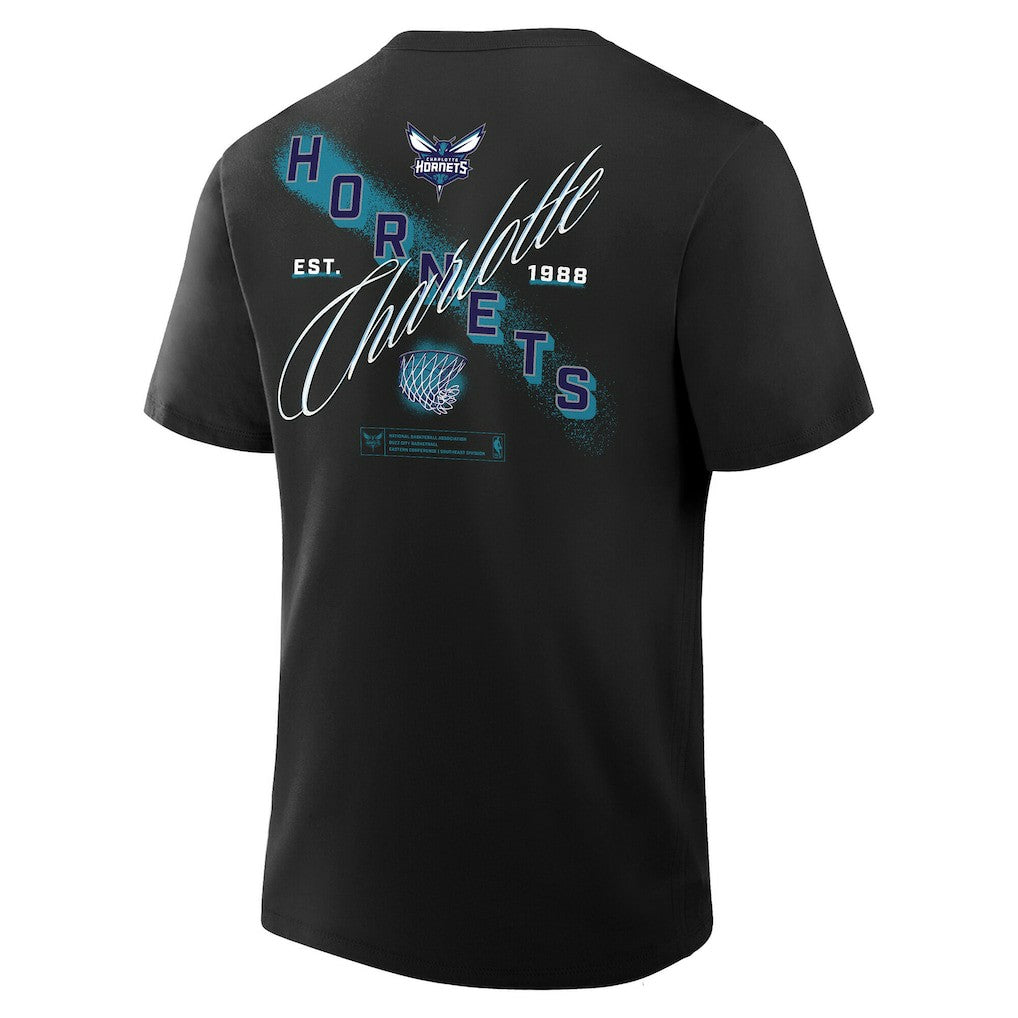 Charlotte Hornets SOS T-Shirt - Black sale