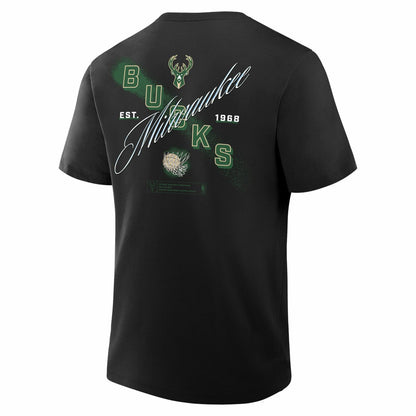 Milwaukee Bucks SOS T-Shirt - Black shop