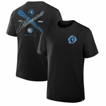 Minnesota Timberwolves SOS T-Shirt - Black sale