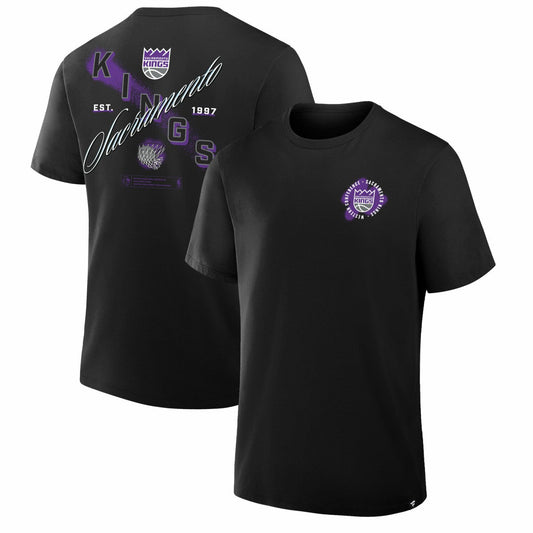 Sacramento Kings SOS T-Shirt - Black on sale
