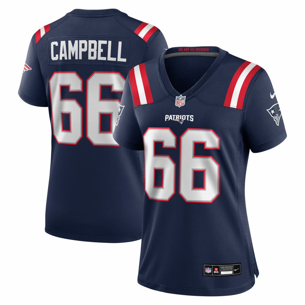 Will Campbell New England Patriots Women's Team Game Jersey - Navy | Nike cheap