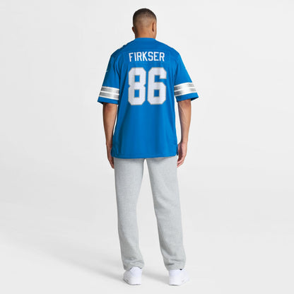 Anthony Firkser Detroit Lions Team Game Jersey - Blue | Nike discount