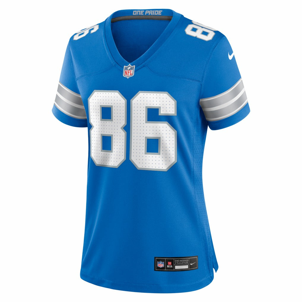 Anthony Firkser Detroit Lions Women's Team Game Jersey - Blue | Nike cheap