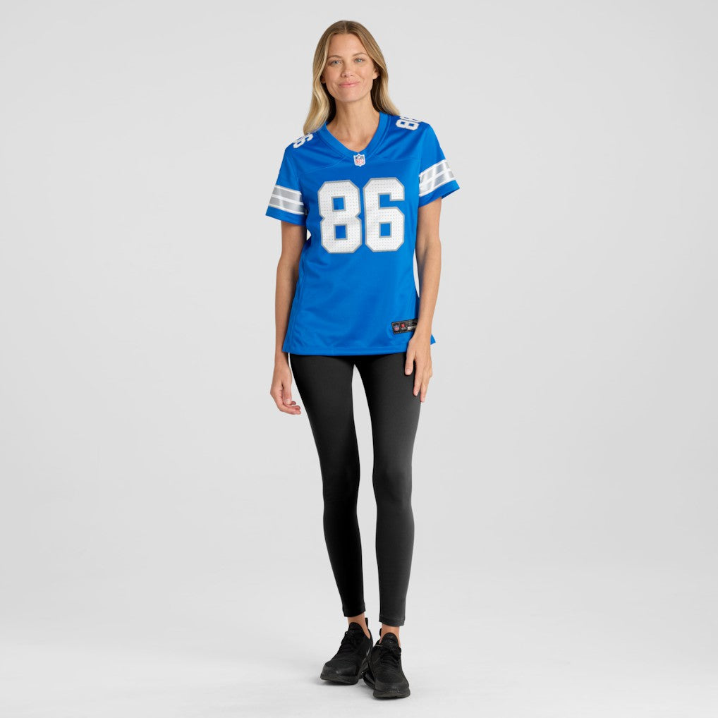 Anthony Firkser Detroit Lions Women's Team Game Jersey - Blue | Nike cheap
