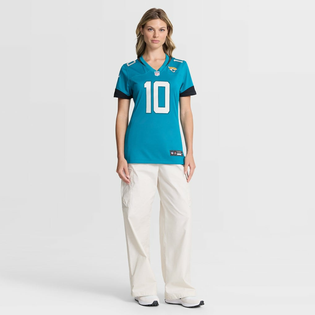 Carter Bradley Jacksonville Jaguars Women's Team Game Jersey - Teal | Nike for sale